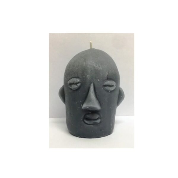 Vela Cabeza de Eleggua Gris