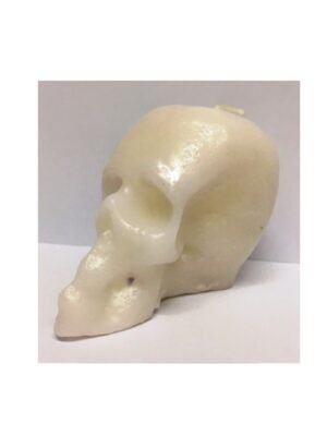 Vela Calavera Blanca.