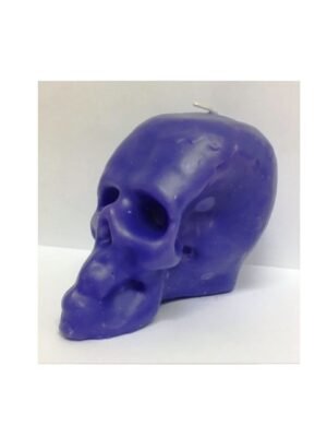 Vela Calavera Morada