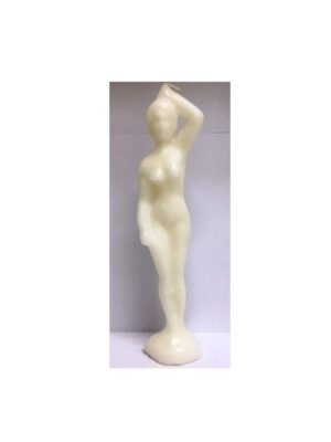 Vela Grande Blanca Mujer
