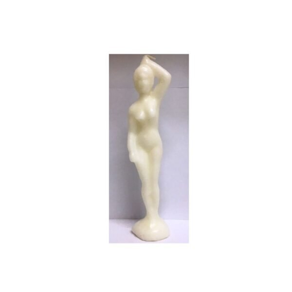 Vela Grande Blanca Mujer
