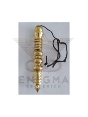 Péndulo Isis Dorado 9 cm 5 + 5 vueltas