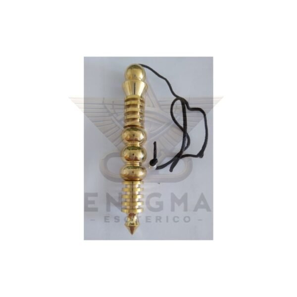 Péndulo Isis Dorado 9 cm 5 + 5 vueltas