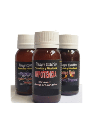 Vinagre Artesanal Impotencia, crear Impotencia