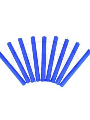Vela Artesana Azul Oscuro