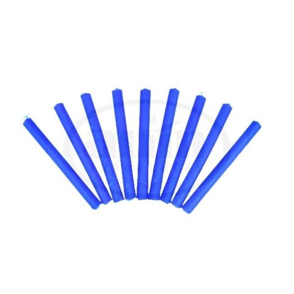 Vela Artesana Azul Oscuro