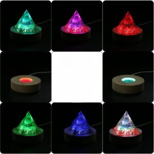 Base de Luz LED para Exhibición (Luz Multicolor)