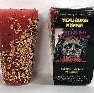 Veladora Especial de Petición Arrasa Brujerías, Rompe Hechizos