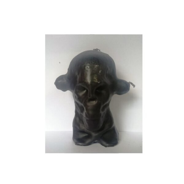 Figura Artesana de cera Calavera 3 Mechas, Arrasa con todo