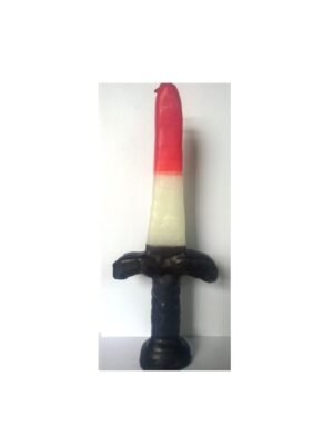 Espada Artesana de Cera San Cipriano, 24 cm, Tumbar Trabajos