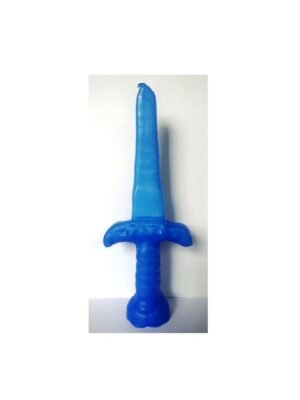 Espada Artesana de Cera San Miguel, 24 cm, Defensa y Protección