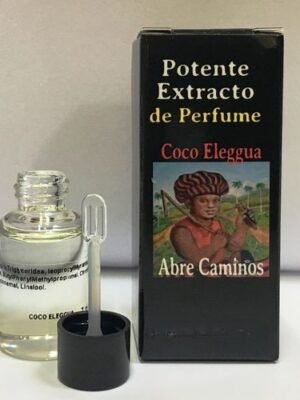 Potente Extracto de Perfume Coco Eleggua, Abrir Caminos