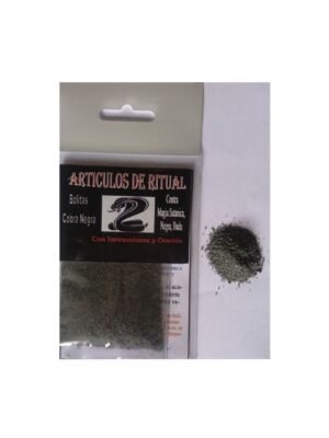 Incienso Cobra Negra contra Magia Negra y Vudú. 15 gramos aprox
