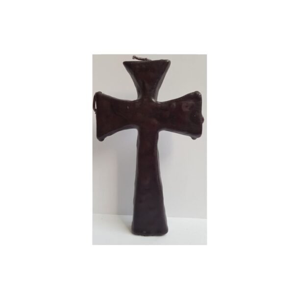 Vela Cruz de los Deseos Negra 3 Mechas