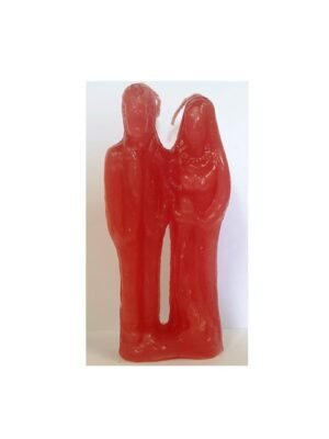 Vela Matrimonio Roja Hombre-Mujer