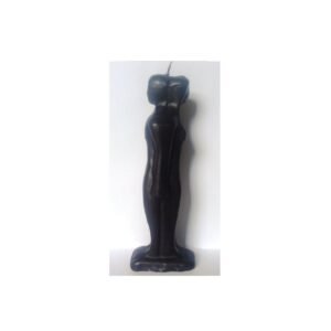 Vela Pareja de Separación Hombre-Mujer Negra