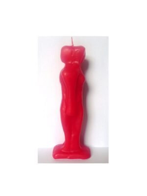 Vela Pareja Separación Hombre-Mujer Roja
