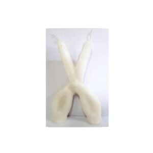 Vela Tijera Blanca Grande