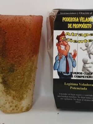 Veladora Especial de Petición Atrapa Clientes.