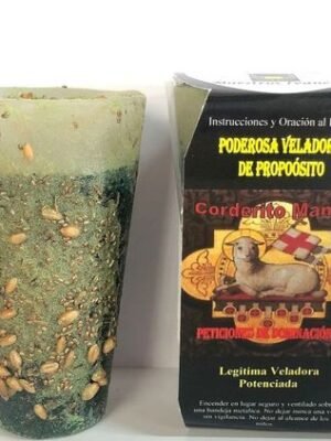 Veladora Especial de Petición Corderito Manso, Dominar Amansar