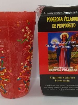 Veladora Especial de Petición Santa Bárbara, Protección contra Peligros