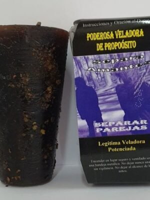 Veladora Especial de Petición Separa Amantes, Separar Parejas