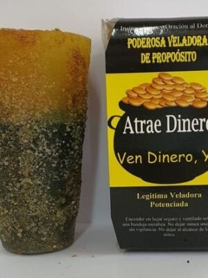 Veladora Especial de Petición Ven Dinero, Atraer Dinero