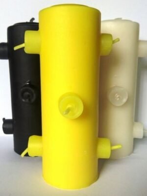 *Velón 7 Mechas Tumba Trabajos Amarillo
