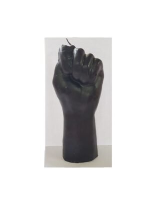 Vela Puño Grande Negro