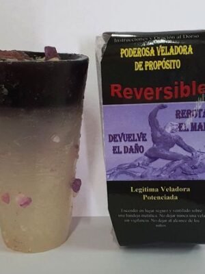 Veladora Especial de Petición Reversible, Repeler y Devolver el Daño