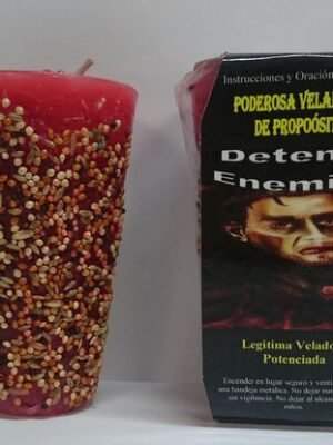 Veladora Especial de Petición Detente Enemigo