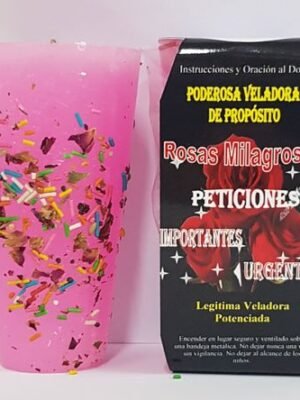 Veladora Especial de Petición Rosas Milagrosas, Peticiones Urgentes