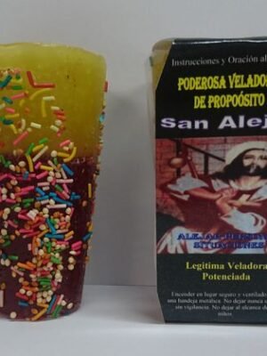 Veladora Especial de Petición San Alejo, Alejar Personas, Situaciones