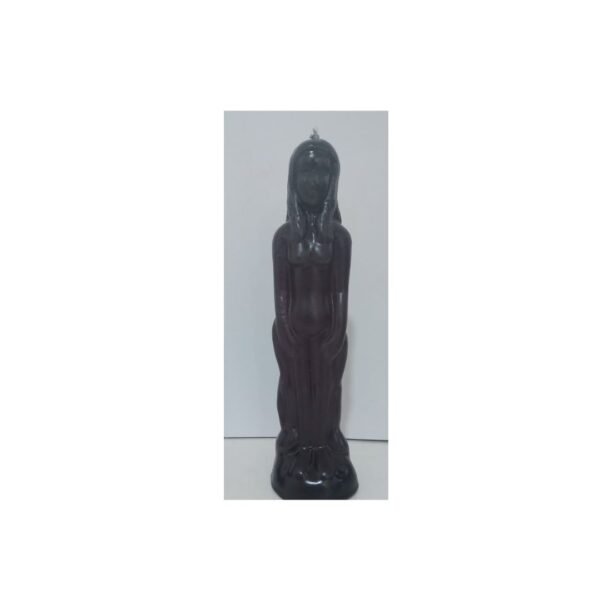 Vela Grande Negra Mujer