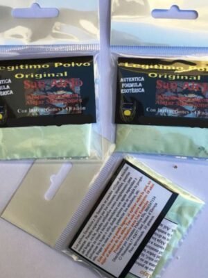 Polvo San Alejo, Alejamientos, con Instrucciones y Oración