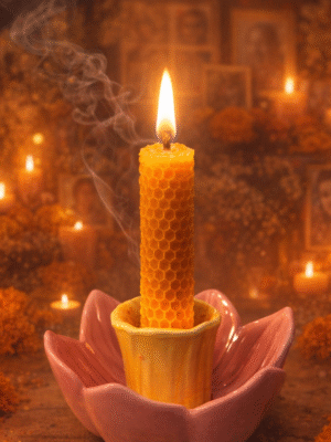 Vela Cera Virgen. Pack de 2 1,2 x 10 Cm