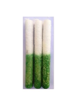 Vela de Sal Verde-Blanca
