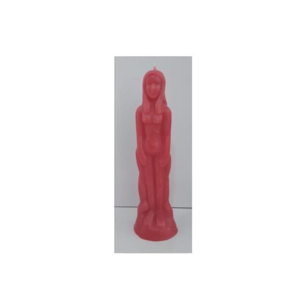 Vela Grande Roja Mujer