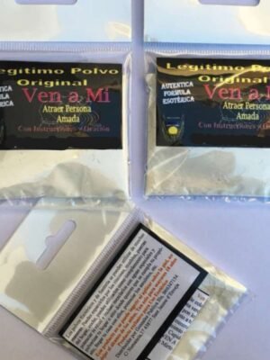 Polvo Ven a Mi, Atraer Persona Amada, con Instrucciones y Oración
