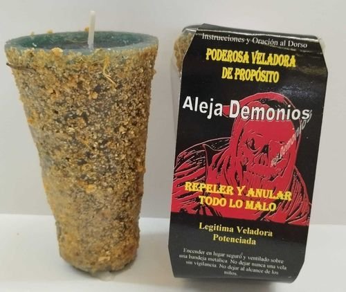 Veladora Especial de Petición Aleja Demonios, Anular todo lo Malo