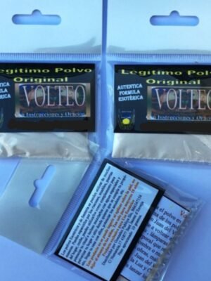 Polvo Volteo, con Instrucciones y Oración