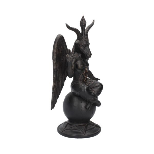 Figura mística ocultista de Baphomet, adorno gótico 25cm