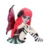 Figura de Valentina, adorno de hada con calavera de azúcar 10cm
