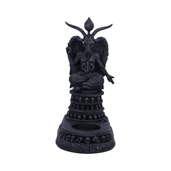 Portavelas de té Devoción de Baphomet 17 cm