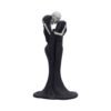 Figura de Esqueleto Gótico Beso Eterno 24 cm