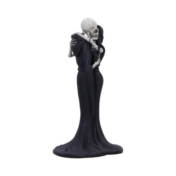 Figura de Esqueleto Gótico Beso Eterno 24 cm