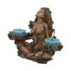 Candelabro de té con espíritu del árbol femenino Equilibrio de la Naturaleza 19cm