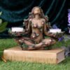Candelabro de té con espíritu del árbol femenino Equilibrio de la Naturaleza 19cm