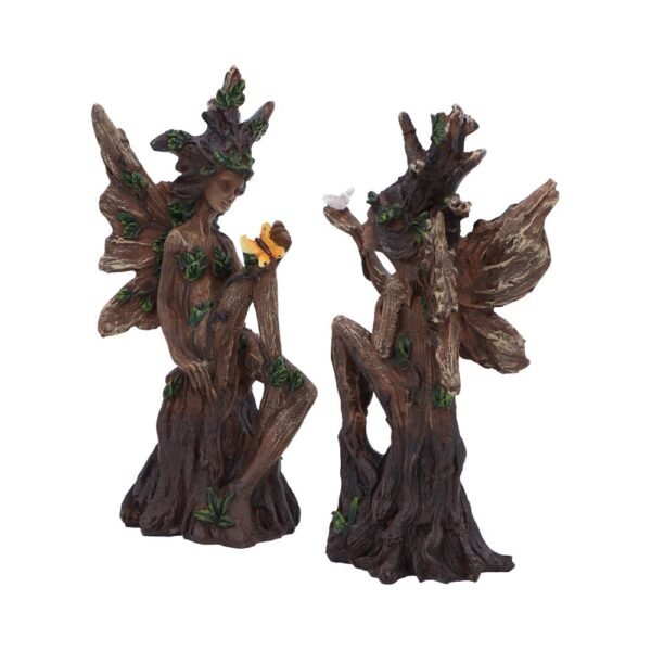 Figuras de hadas del árbol Belleza del bosque (juego de 2) 15,5 cm