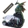 Figura de Botella de dragón de la Aventura, Verde, 22cm